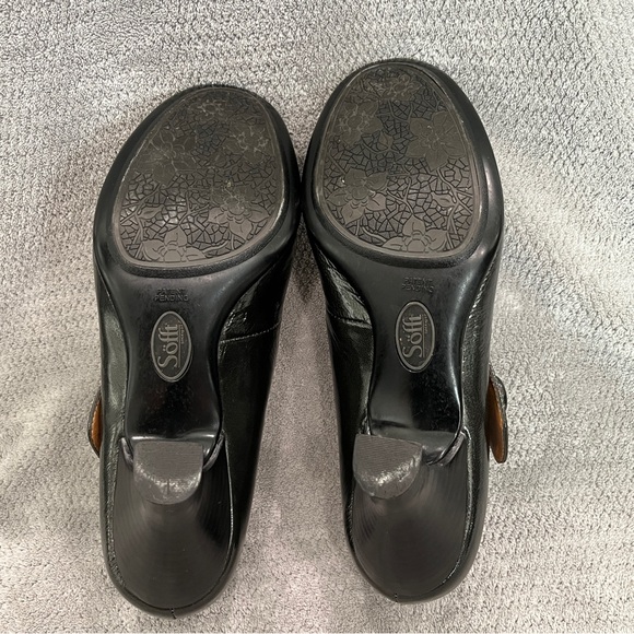 Sofft Women's Mary Jane Pumps Shoes Size 8 M charcoal grey Leather Söfft - Picture 11 of 11